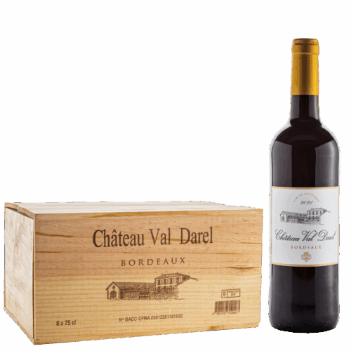 ROUGE WINE CH. VAL. DAREL AOP BORDEAUX ROUGE 2021