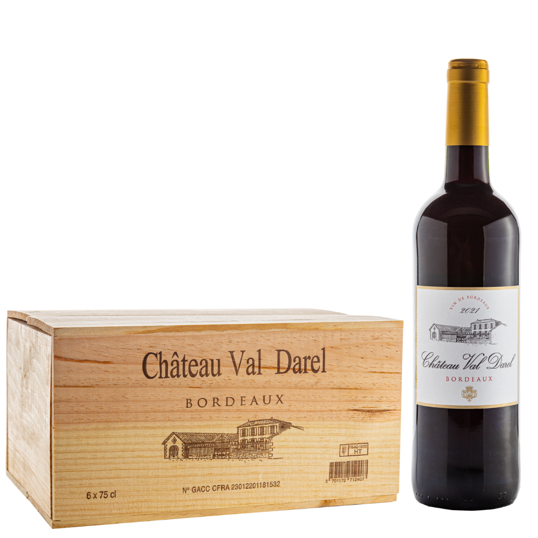 ROUGE WINE CH. VAL. DAREL AOP BORDEAUX ROUGE 2021
